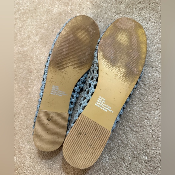 Matisse Blue Perforated Flats Slip-On Comfort - Picture 10 of 13